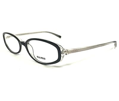 miu miu oval eyeglasses|miu clear glasses.